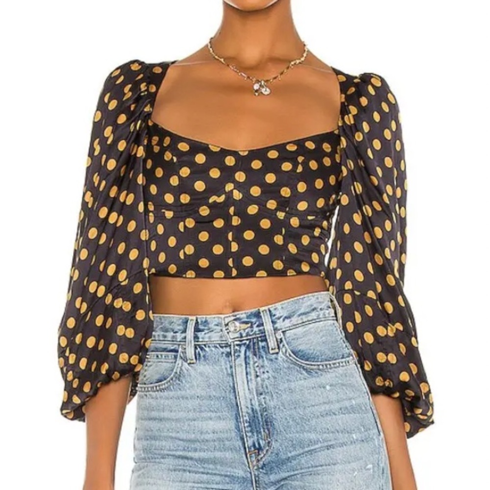 For Love & Lemons Lark blouse